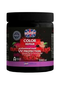 Ronney, Haarmaske, Color Repair Professional Mask UV-Schutztherapie für geschädigtes gefärbtes Haar - 1000ml (1000 ml)