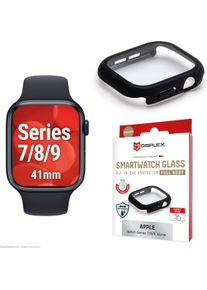 Displex Full Body Schutzglas, Full Body Watch Glass, Smartwatch Zubehör, Schwarz