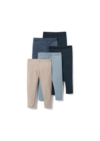 Tchibo - 5 Kinder-Leggings - Baby - Gr. 62/68 - dunkelblau