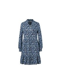 Tchibo - Florales Jerseykleid - Damen - Gr. L - dunkelblau/print