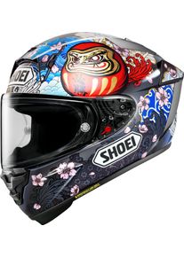 Shoei X-SPR Pro Marquez Motegi 5 TC-1, full face helmet , color: Dark Grey/Red/Blue/Gold , size: XL