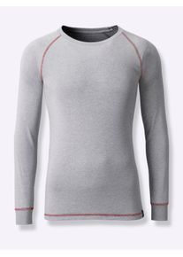 Herren Shirt in anthrazit-meliert ,Größe 10, Witt, 80% Baumwolle, 20% Polyester