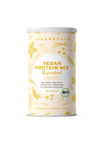 Miscela di proteine vegane biologiche alla vaniglia | 100% ingredienti naturali e vegani