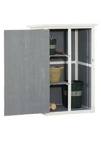 Outsunny Capanno Porta Attrezzi da Esterno in Legno Impermeabile