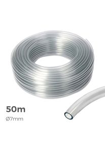 Edm Manguera Cristal Transparente Ø Interior 7Mm Ø Exterior 10Mm Rollo 50M