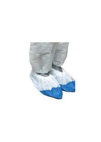 Cubrezapatos desechable Deluxe azul/blanco Santex (500Uds)
