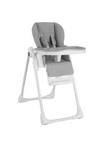 TecTake Trona SOPHIA, plegable, regulable en altura, arnés de 5 puntos - blanco - 405162