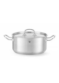 Olla Hendi con tapa Línea Cocina y 4,9 litros para todo tipo de cocinas