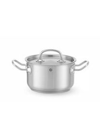 Tegame con coperchio per carne, Hendi, Kitchen Line, 1,9L, ø160x(H)95mm