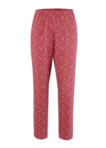 Dames Pyjama-Broek in grapefruit bedrukt ,maat 36/38, WITT, 100% Katoen