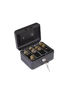 ARREGUI Elegant Cash C9614-EUR Cassetta di sicurezza con chiave | Cassetta Portavalori in acciaio con vassoio Portamonete | Cassaforte portatile 15 cm