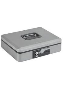 ARREGUI Popup C9746 Cassetta di sicurezza con chiave e pulsante | Cassetta Portavalori in acciaio con vassoio Portamonete | Cassaforte portatile 20cm