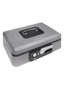 ARREGUI Popup C9736 Cassetta di sicurezza con chiave e pulsante | Cassetta Portavalori in acciaio con vassoio Portamonete | Cassaforte portatile 25cm