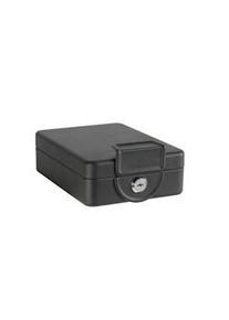 ARREGUI Private C9327 Cassetta di sicurezza con chiave|Cassetta Portavalori con struttura da fissare sotto il tavolo/ripiano|Cassaforte portatile 16cm