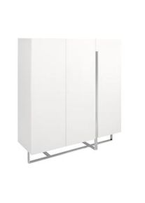 AC ANGEL CERDA Angel Cerdá Armario blanco patas acero 3053C 120 x 42 x 135