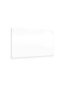 ALLboards Pannello magnetico bianco 60×30 cm – lavagna bianca senza cornice