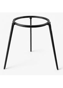Barbecue a treppiede - Ø 32 cm - Accessori per camino - Cucina da esterno - Treppiede - Nero