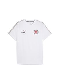 Puma Koszulka funkcyjna 'FC St. Pauli King' dla mężczyzn ciemnobrązowy / czerwony / biały Rozmiar S