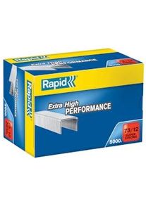 Grapas Rapid 73/12 mm. Caja 5000 Super Strong galvanizada