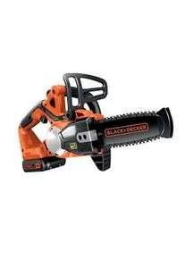 Black & Decker Black+Decker Black and Decker Motosierra GKC1820L20-QW con una batería 18V 2Ah Litio 20cm