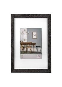 walther + design Marco de madera Fiorito 30x40 cm, GRIS OSCURO