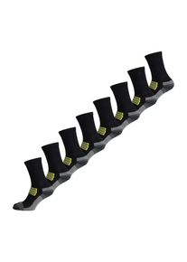 Nur Die Freizeitsocken ' Outdoor Socken ' Herren gelb / schwarz Größe 39/42