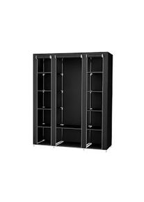 Guarda-roupa portátil, preto