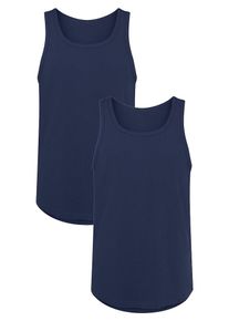 Sloggi Tanktop ' Soft Rip ' Herren dunkelblau Größe L