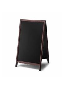 SHOWDOWN Displays Cavalete de Pavimento Castanho Escuro 68 x 120 cm
