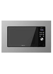 Cecotec Microondas encastrable Digital GrandHeat 2000 Built-In Steel Black. 700W,