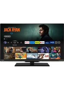 Toshiba 32WF3F63DAZ (80 cm (32 Zoll), schwarz, WXGA, HDR, Triple Tuner, Fire TV) (32", LCD, HD ready), TV, Schwarz