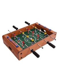 Mendler Mini mesa de matraquilhos HWC-J68, jogo de mesa com acessórios, madeira 51x31x10cm