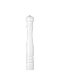 Molinillo de madera para sal, Hendi, Blanco, ø65x(H)415mm