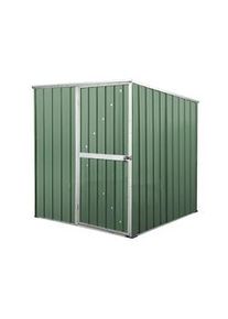 Notek Box in Acciaio Zincato casetta attrezzi da giardino 175x185cm x h1.92m - 70KG - 2,92mq - VERDE
