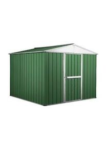 Notek Box porta attrezzi casetta in Acciaio Zincato 276x260cm x h2.12m - 110KG - 7,2mq - VERDE