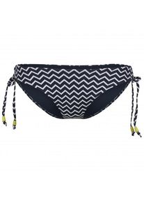 Seafolly Women's Sienna Loop Tie Side Pant Bikini bottom Women (36, blue)
