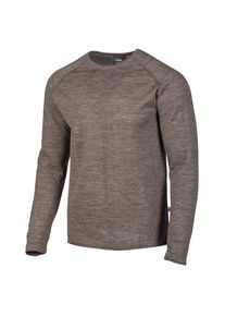 IVANHOE OF SWEDEN NLS Beech Crewneck Wollen trui Heren (S |grijs/bruin)
