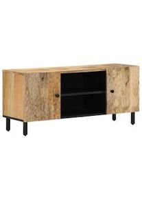 vidaXL Mueble de TV madera maciza de mango 105x33x46 cm