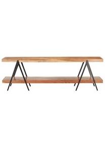 vidaXL Mueble para TV de madera maciza de acacia 160x40x50 cm