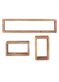 Wohnling Estantería de pared compacta y práctica modelo WL1.526