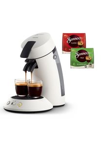 Philips Senseo , Kaffeepadmaschine »Original Plus CSA210/60, mit zwei Kaffee-Einstellungen«, aus 28% rec. Plastik, inkl. Gratis-Zugabe (Wert 5 €...