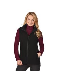 TRIGEMA , Fleeceweste »Fleeceweste«, (1 tlg.) , schwarz , L , L , Fleece-Qualität, innen und außen angeraut
