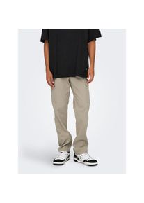 Only & Sons ONLY & SONS , Cargohose »ONSNICKY CARGO STRAIGHT 0241 PANT NOOS« , Chinchilla , Länge 30 , 28 -Länge 30 , 28 , Cargohose von Only & Sons