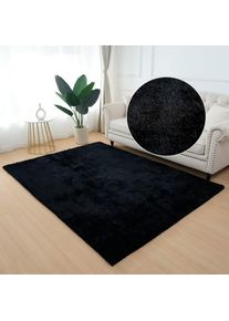 my home , Hochflor-Teppich »Dana light, besonders weich, Mikrofaser Teppiche« rechteckig 25 mm Höhe uni, leichter Glanz, Wohnzimmer, Schlafzimmer,...