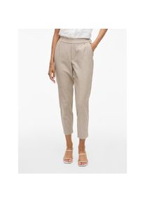 Vila, Damen, Anzughose &raquo;VIVARONE HW SLIM PANT - NOOS&laquo;, Natural Melange, N-Gr, 40 -N-Gr, Natural Melange, Hose mit hoher Taille von Vila