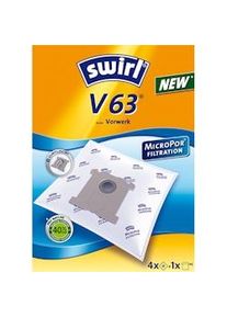 Swirl V 63 MicroPor Aspiradora cilíndrica Bolsa para el polvo