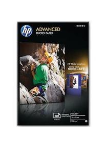 Papel Fotográfico HP Advanced Q8692A/ 10 X 15Cm/ 250G/ 100 Hojas/ Brillante