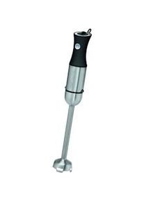 ProfiCook SM 1094 Frullatore a Mano, Velocità Regolabile, Piede Mixer Staccabile, Acciaio Inox, 1000W, Nero/Argento