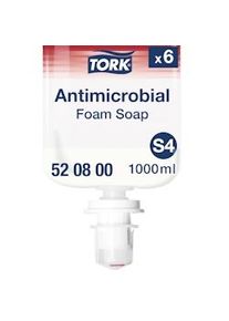 Tork Sapone in schiuma antimicrobica confezione da 6X1L