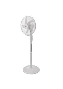 BIMAR VP43T Ventilatore a piantana con comandi elettronici e telecomando, Elica con 5 pale Ø 40cm, Griglie in metallo,